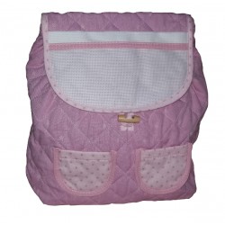 Ready to Stitch Kindergarten Bag - Jeans Effect Pink